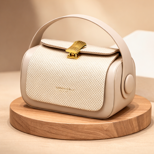 An Elegant Luxe Beige Handbag – Premium Fashion Crossbody Bag for Women