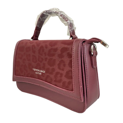 Elegant Red Women’s Shoulder Bag – Premium PU Leather | Stylish Everyday Handbag