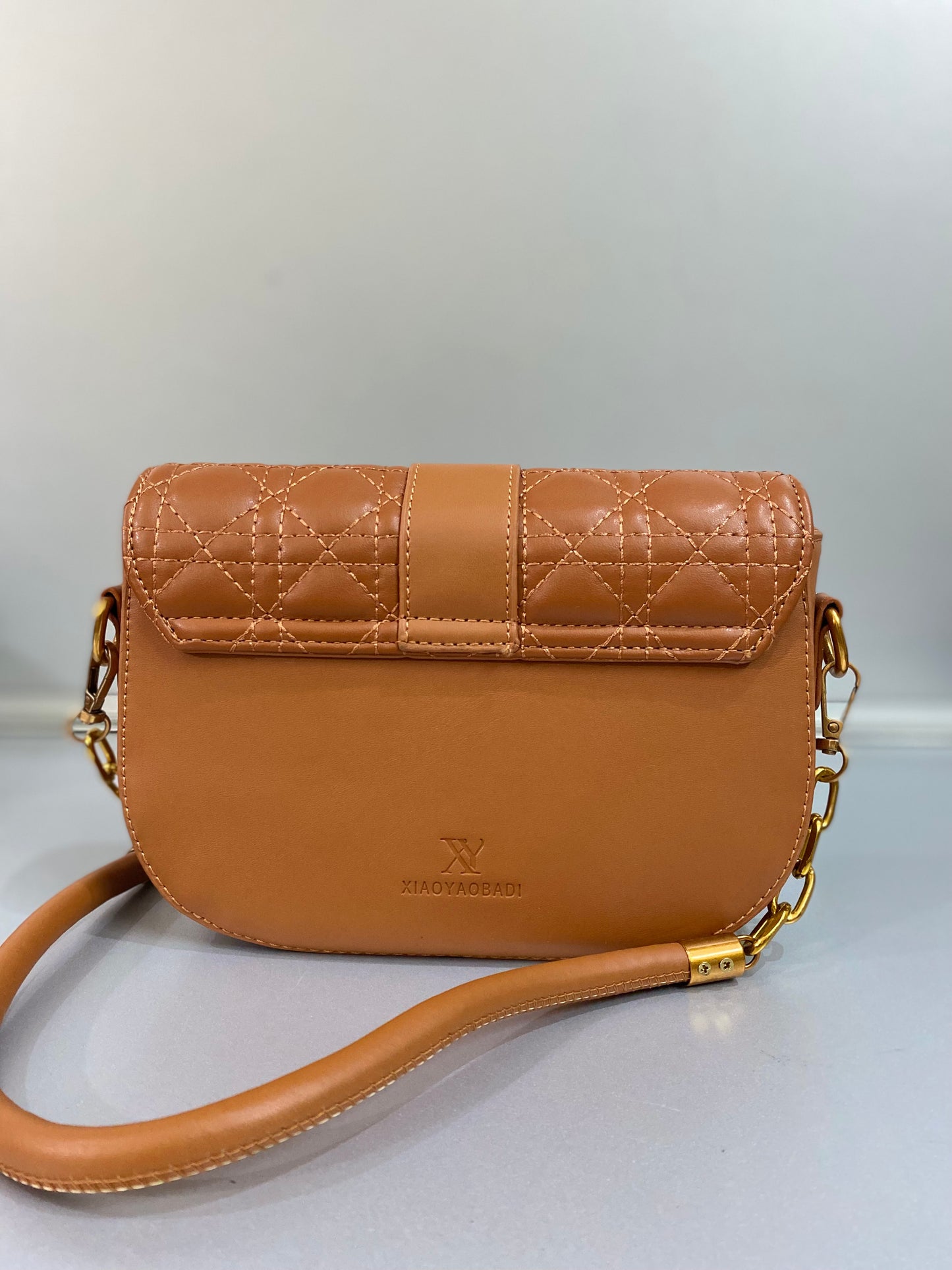 Elegant Brown Women’s Handbag | Premium PU Leather Shoulder & Crossbody Bag