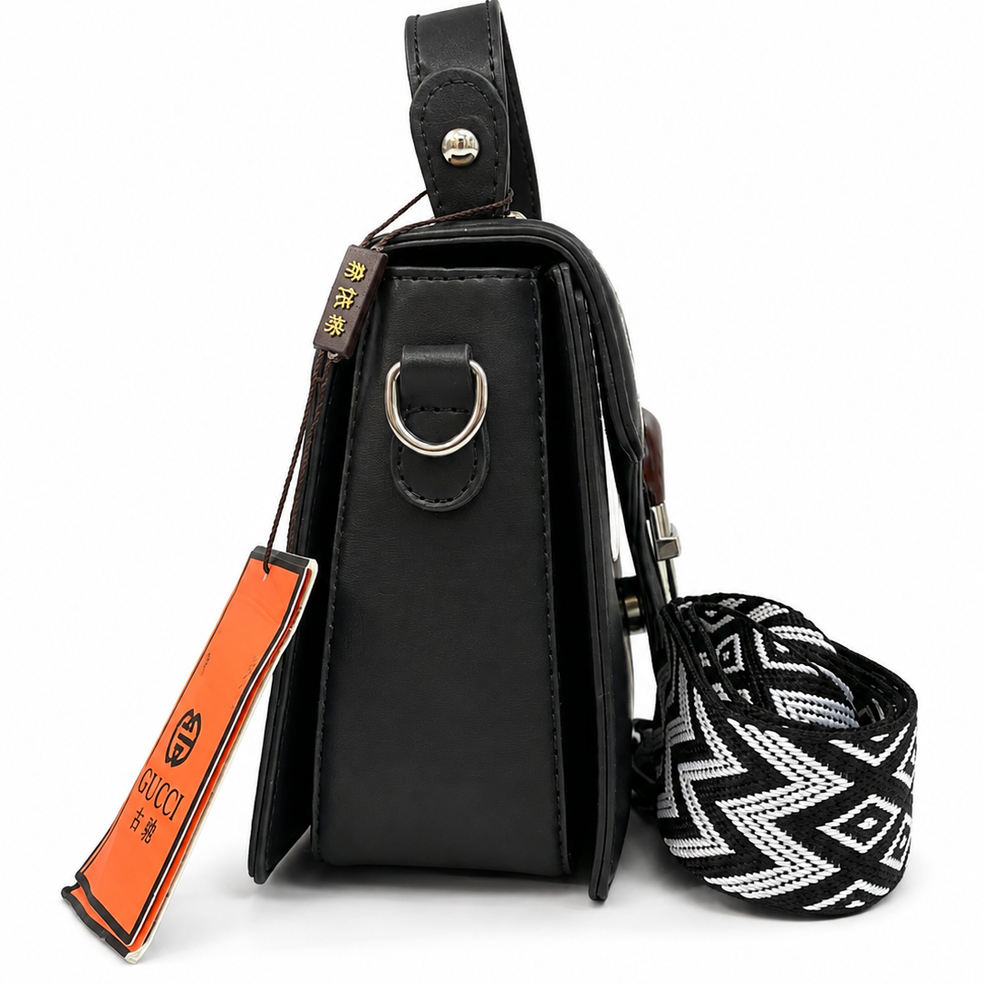 Classic Black Handbag