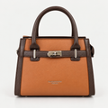Elegant Tan & Brown Premium Handbag