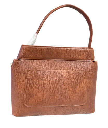 Classic Brown Ladies Handbag – Elegant Everyday Shoulder Bag