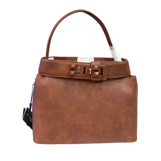 Classic Brown Ladies Handbag – Elegant Everyday Shoulder Bag