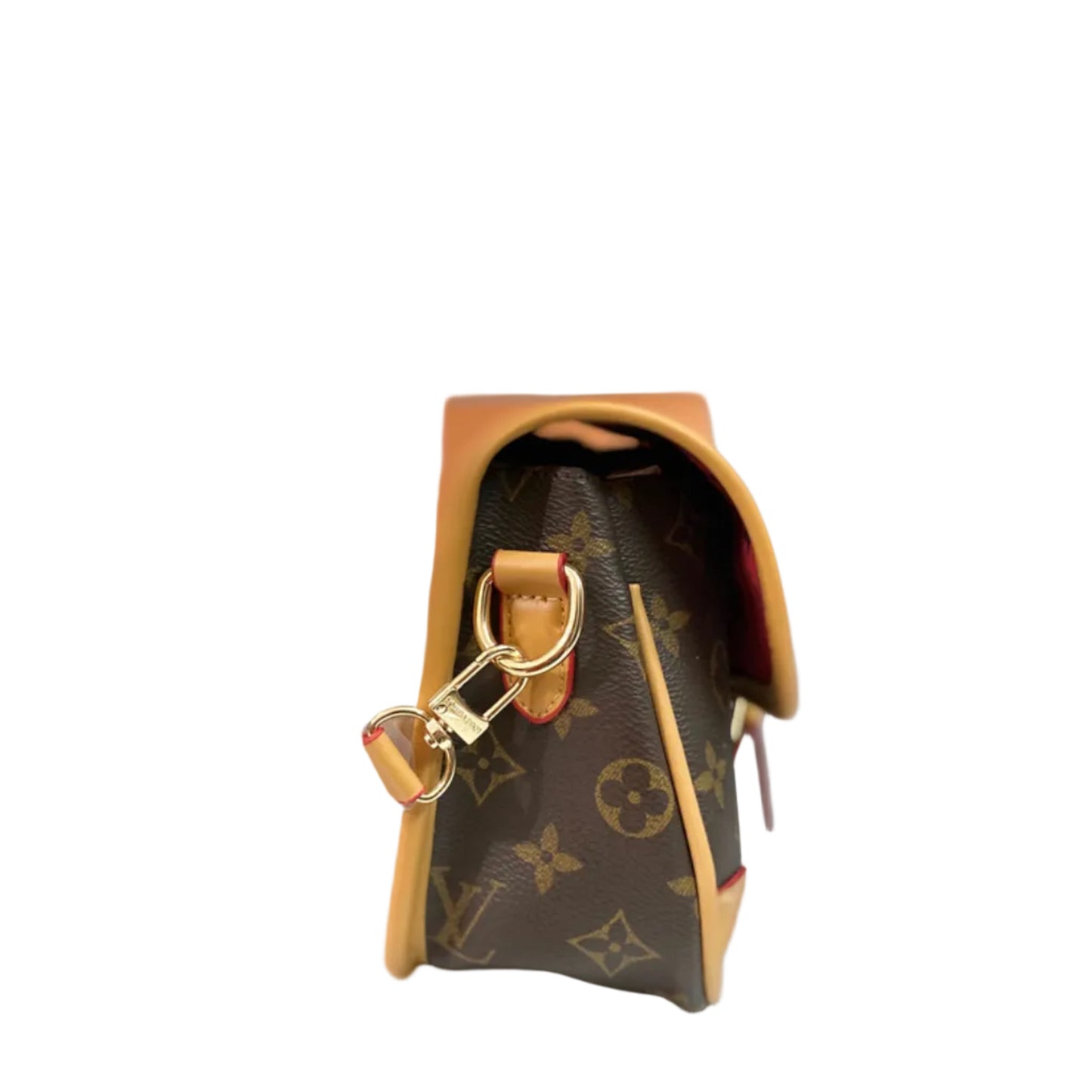 LV Inspired White Monogram Shoulder Bag for Women | Premium Designer Style Handbag