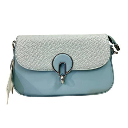 Elegant Blue Women’s Shoulder Handbag – Premium PU Leather | Stylish Crossbody Purse