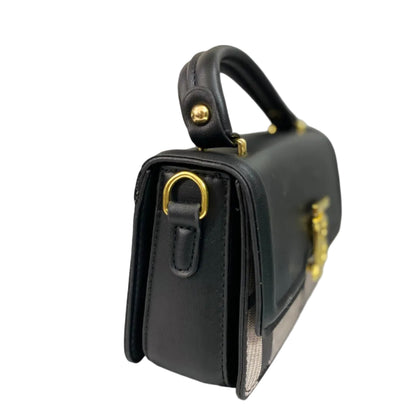 Luxury Black Women’s Handbag | Premium PU Leather Crossbody & Shoulder Bag