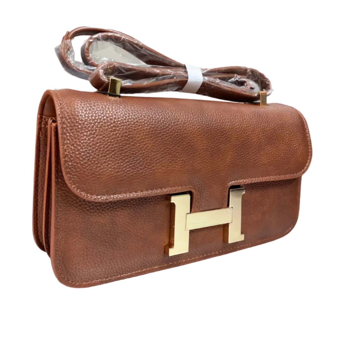 Elegant Brown Women’s Shoulder Bag – Premium Leather Look Handbag