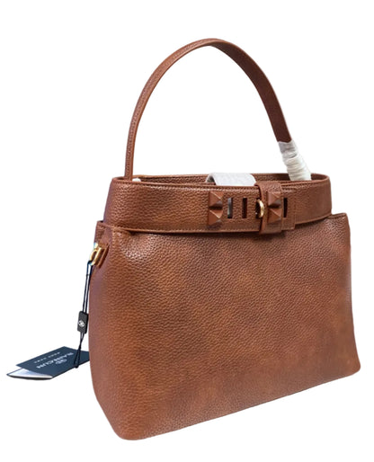 Classic Brown Ladies Handbag – Elegant Everyday Shoulder Bag