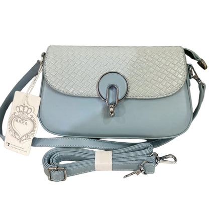 Elegant Blue Women’s Shoulder Handbag – Premium PU Leather | Stylish Crossbody Purse