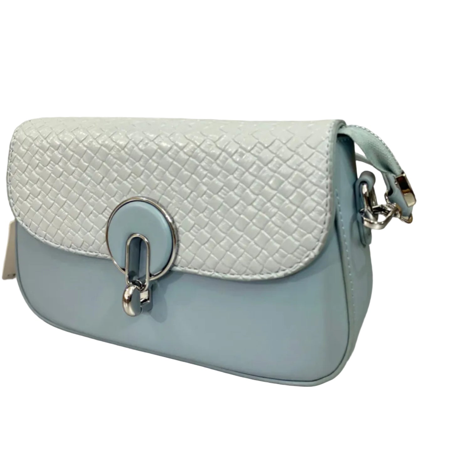 Elegant Blue Women’s Shoulder Handbag – Premium PU Leather | Stylish Crossbody Purse