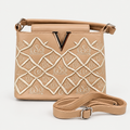 Elegant Beige Structured Handbag for Women