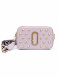 Crossbody Bag with Back Pocket & Gold Hardware