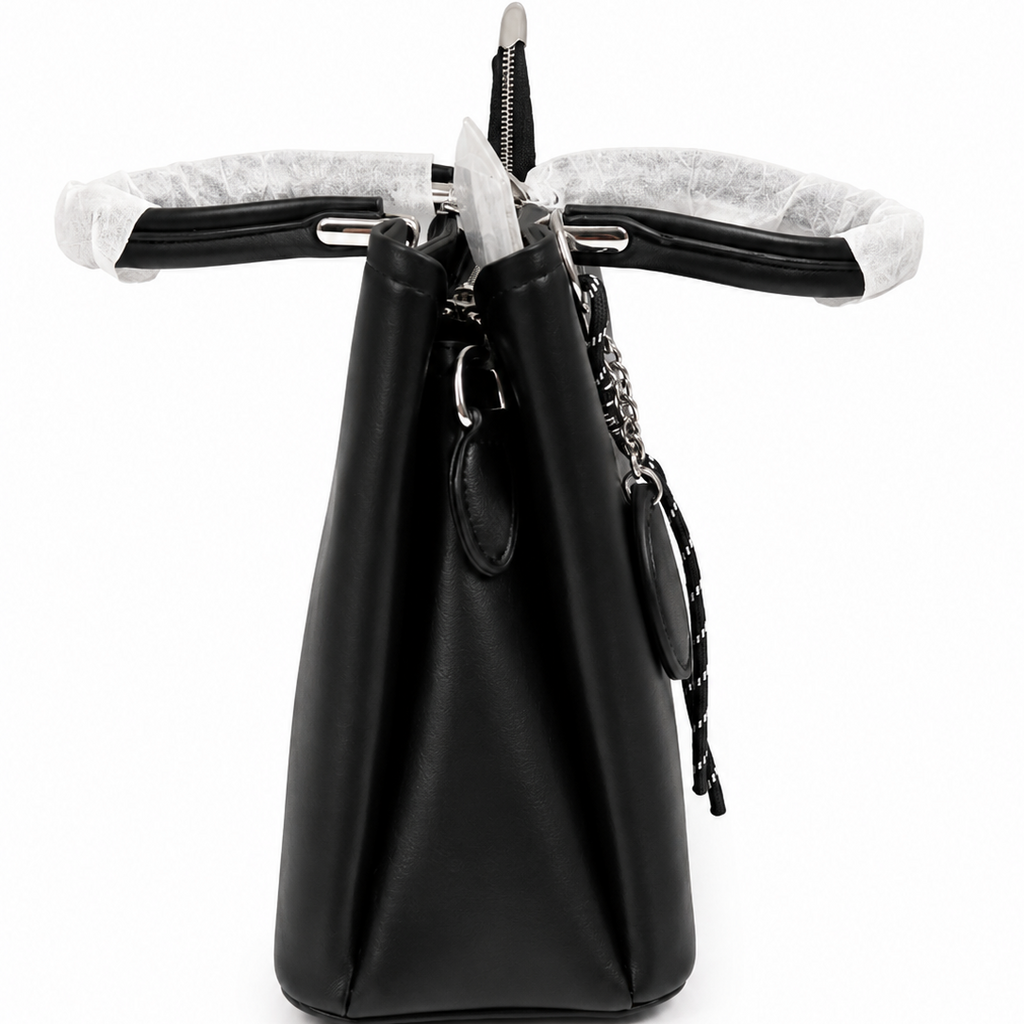 Black Leather Bag