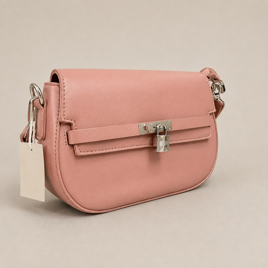 Luxury Pink Handbag for Women – Elegant Fashion Shoulder Bag