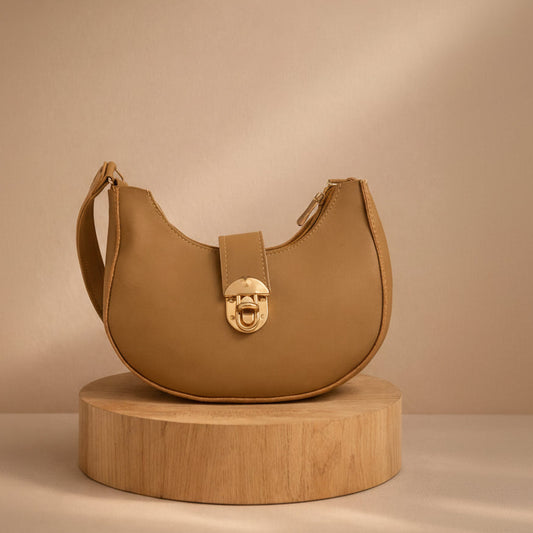 A IElegant Crescent Shoulder Bag – Premium Minimalist Handbag