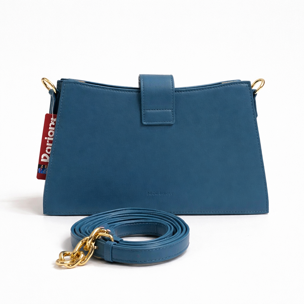 Blue Crossbody Handbag
