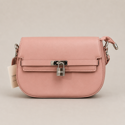 Luxury Pink Handbag for Women – Elegant Fashion Shoulder Bag