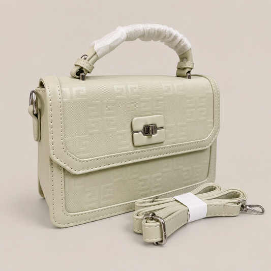 Elegant Green Women’s Shoulder Bag – Premium PU Leather | Stylish Everyday Handbag